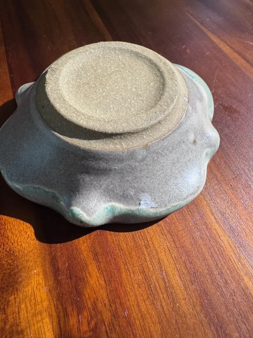 Down To Earth Handmade Pottery Recycled Crackle Glass Trinket Dishes